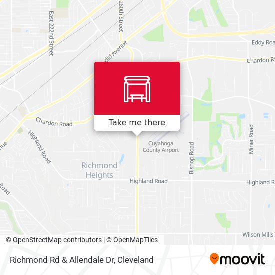 Richmond Rd & Allendale Dr map