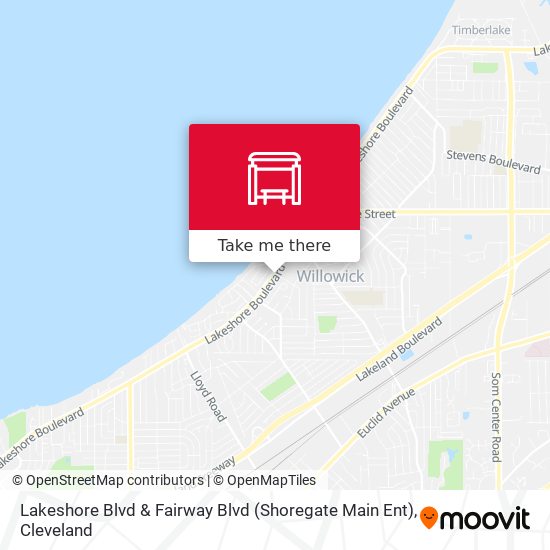 Lakeshore Blvd & Fairway Blvd (Shoregate Main Ent) map