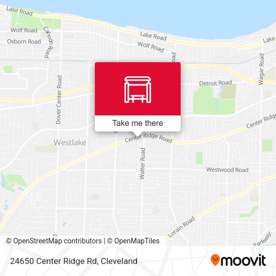 Mapa de 24650 Center Ridge Rd