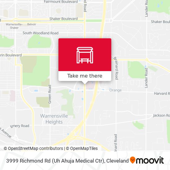 3999 Richmond Rd (Uh Ahuja Medical Ctr) map