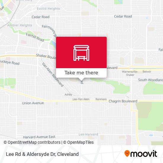 Mapa de Lee Rd & Aldersyde Dr