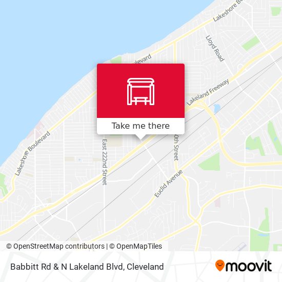 Babbitt Rd & N Lakeland Blvd map