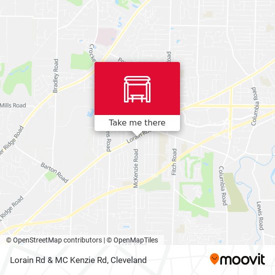 Lorain Rd & MC Kenzie Rd map