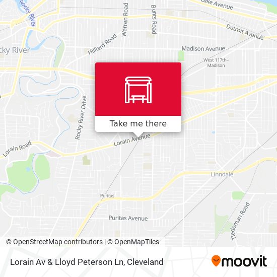 Mapa de Lorain Av & Lloyd Peterson Ln