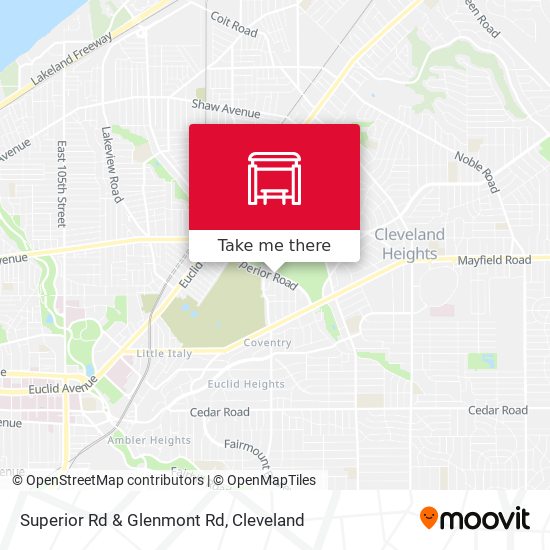 Superior Rd & Glenmont Rd map