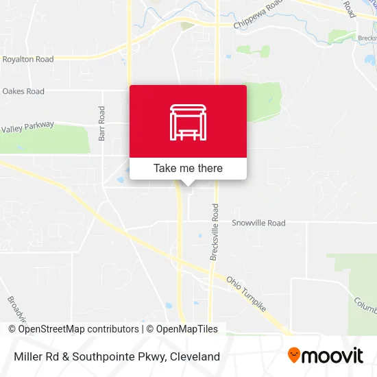 Miller Rd & Southpointe Pkwy map