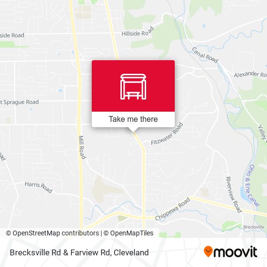 Brecksville Rd & Farview Rd map