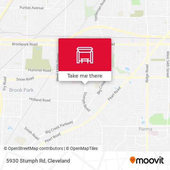 Mapa de 5930 Stumph Rd