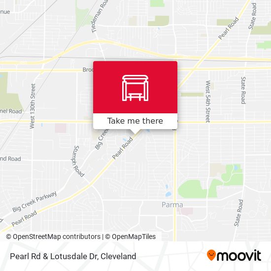 Pearl Rd & Lotusdale Dr map