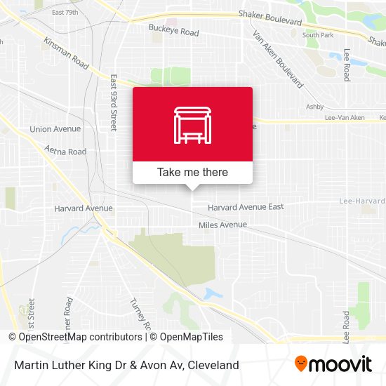 Mapa de Martin Luther King Dr & Avon Av