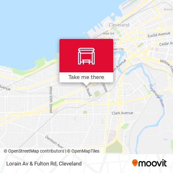 Lorain Av & Fulton Rd map