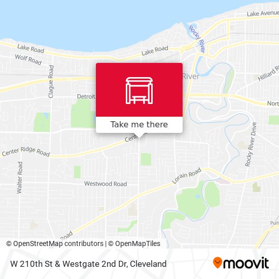 Mapa de W 210th St & Westgate 2nd Dr