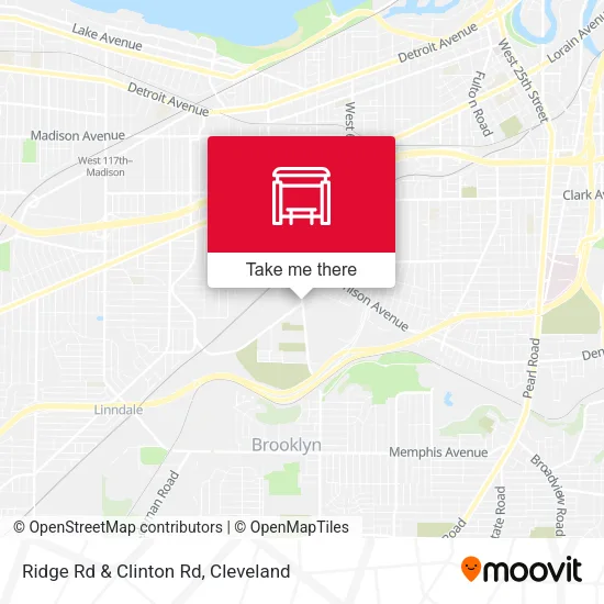 Mapa de Ridge Rd & Clinton Rd