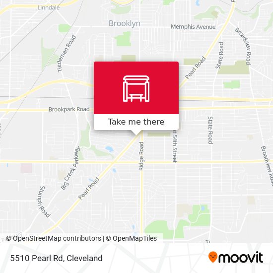 Mapa de 5510 Pearl Rd