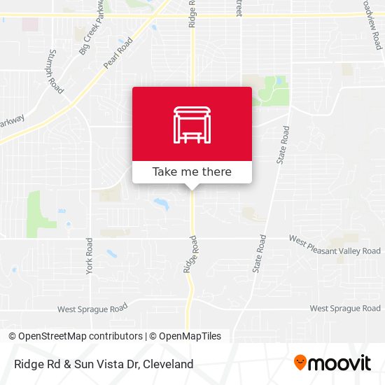 Mapa de Ridge Rd & Sun Vista Dr