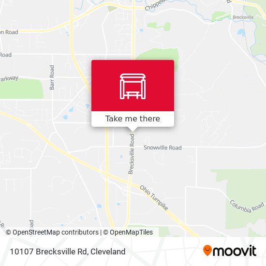 10107 Brecksville Rd map