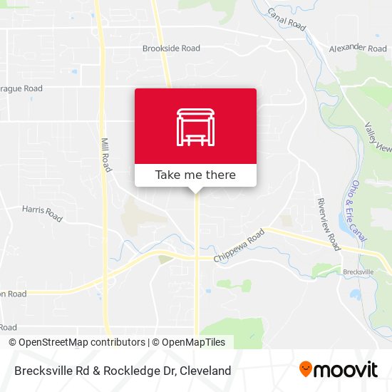 Brecksville Rd & Rockledge Dr map