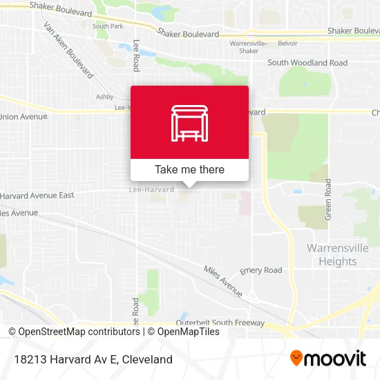 18213 Harvard Av E map