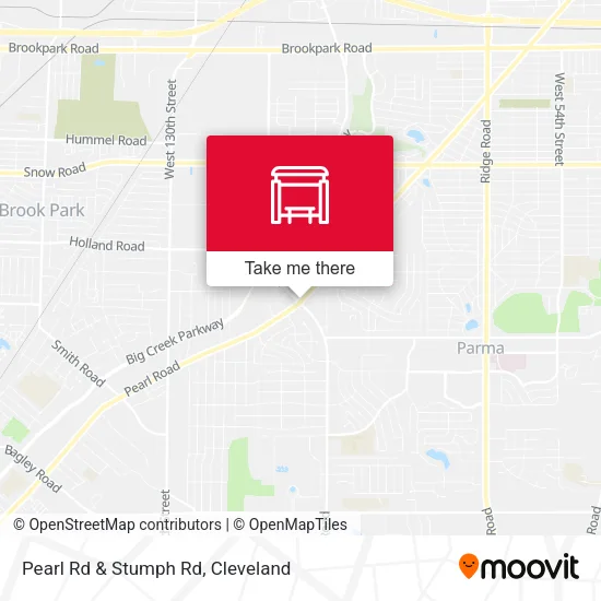 Mapa de Pearl Rd & Stumph Rd