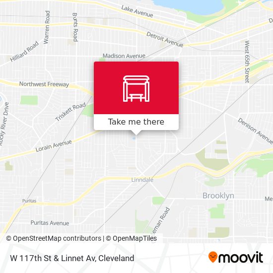 Mapa de W 117th St & Linnet Av