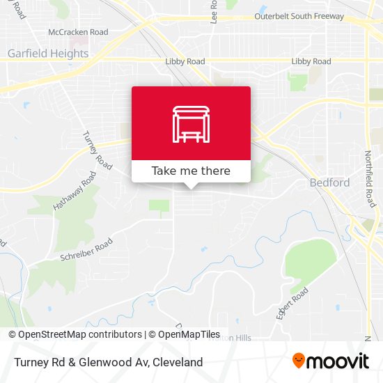 Mapa de Turney Rd & Glenwood Av