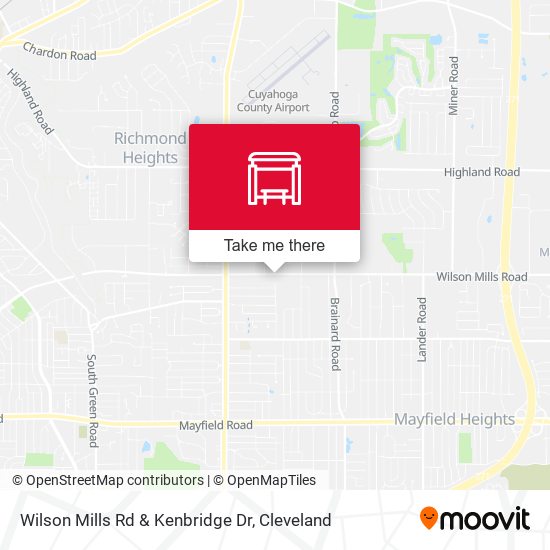 Wilson Mills Rd & Kenbridge Dr map