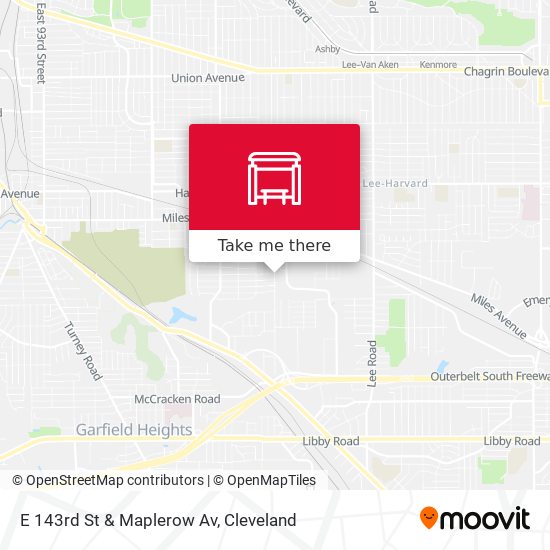 E 143rd St & Maplerow Av map