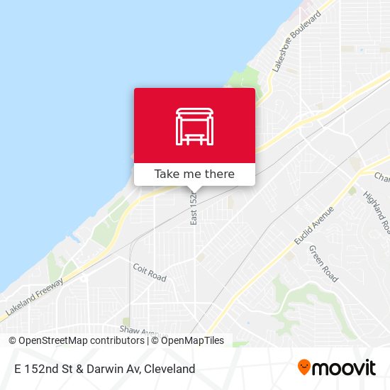 Mapa de E 152nd St & Darwin Av
