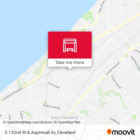 Mapa de E 152nd St & Aspinwall Av