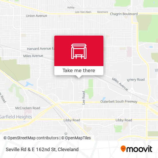 Seville Rd & E 162nd St map