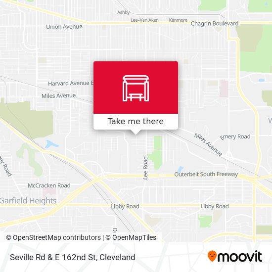 Seville Rd & E 162nd St map