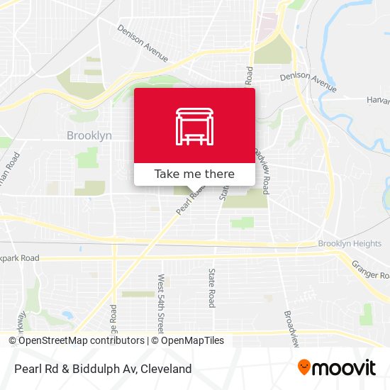 Pearl Rd & Biddulph Av map