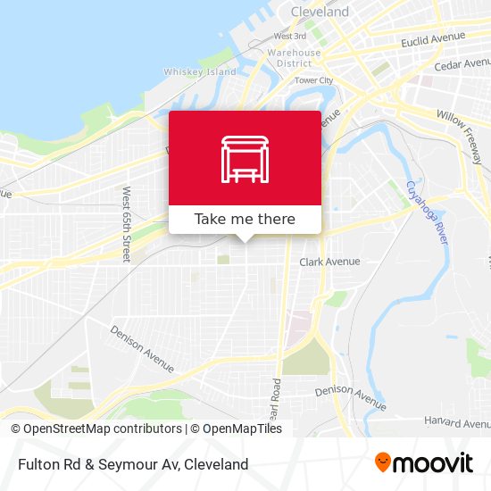 Fulton Rd & Seymour Av map