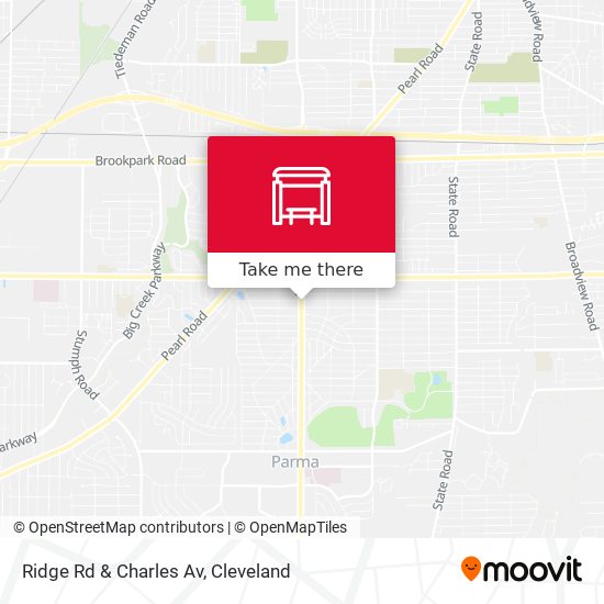 Ridge Rd & Charles Av map