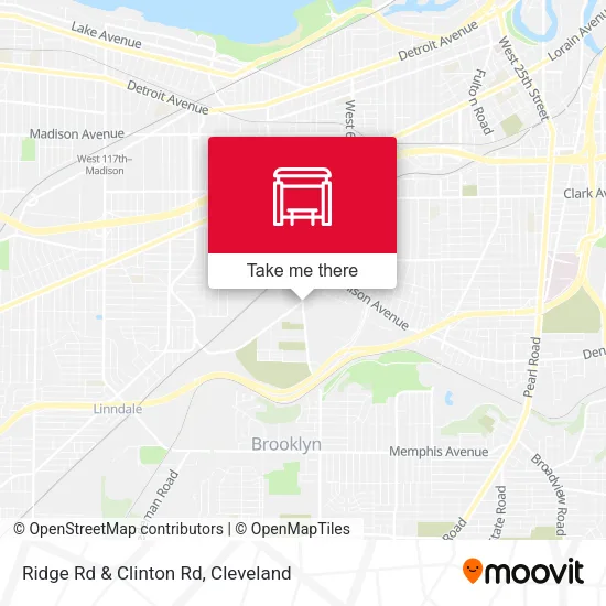 Mapa de Ridge Rd & Clinton Rd