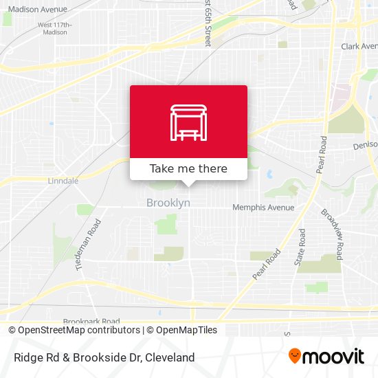 Mapa de Ridge Rd & Brookside Dr