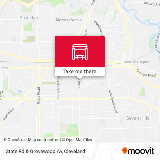 Mapa de State Rd & Grovewood Av