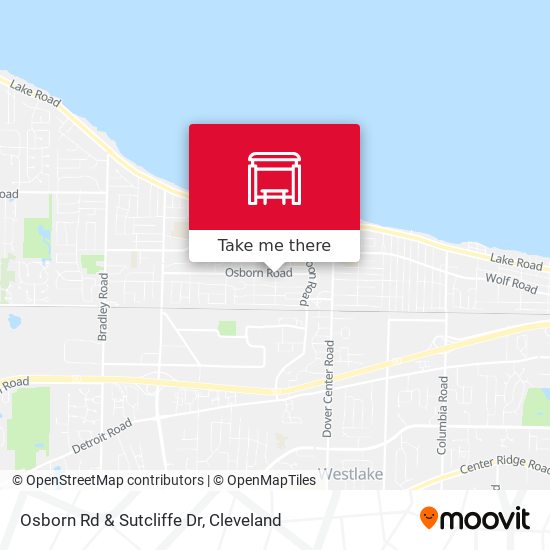 Mapa de Osborn Rd & Sutcliffe Dr