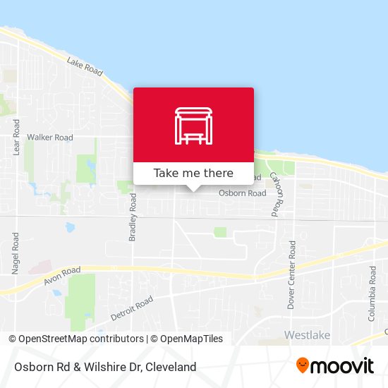 Mapa de Osborn Rd & Wilshire Dr