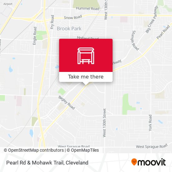 Mapa de Pearl Rd & Mohawk Trail