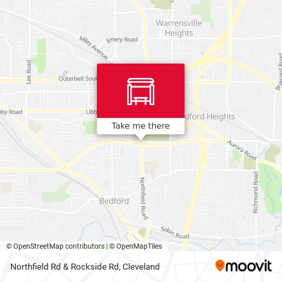 Mapa de Northfield Rd & Rockside Rd