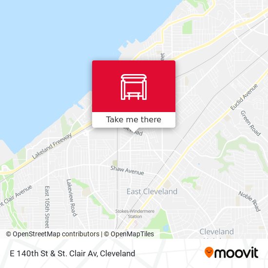 E 140th St & St. Clair Av map