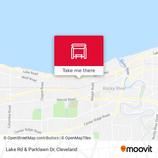 Mapa de Lake Rd & Parklawn Dr