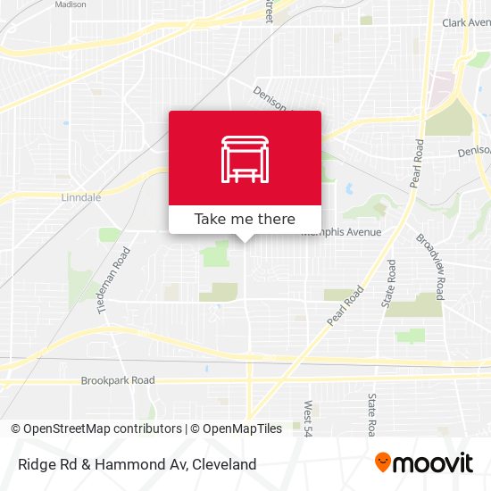 Ridge Rd & Hammond Av map