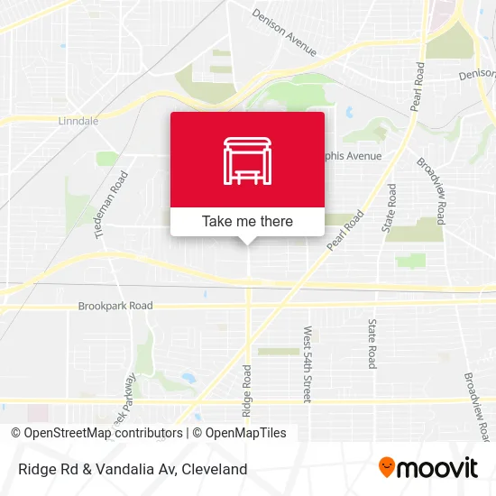 Ridge Rd & Vandalia Av map