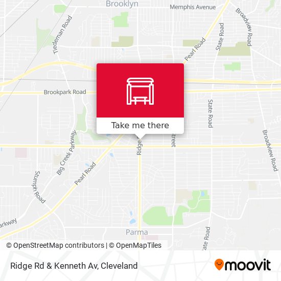 Mapa de Ridge Rd & Kenneth Av