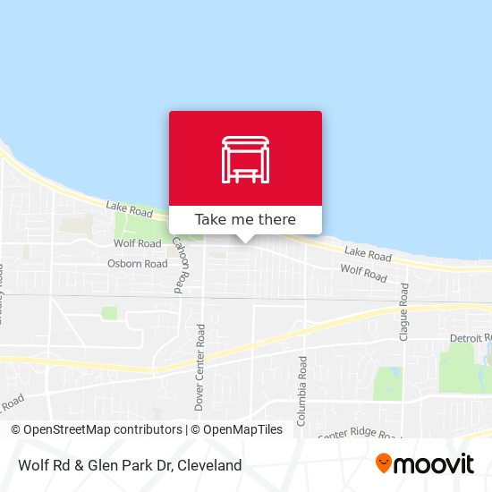 Wolf Rd & Glen Park Dr map