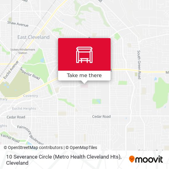 10 Severance Circle (Metro Health Cleveland Hts) map