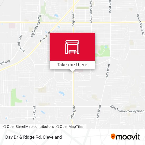Day Dr & Ridge Rd map