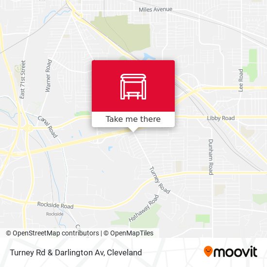 Turney Rd & Darlington Av map